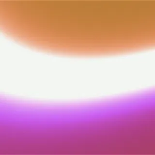 Abstract purple, white, and orange gradient light